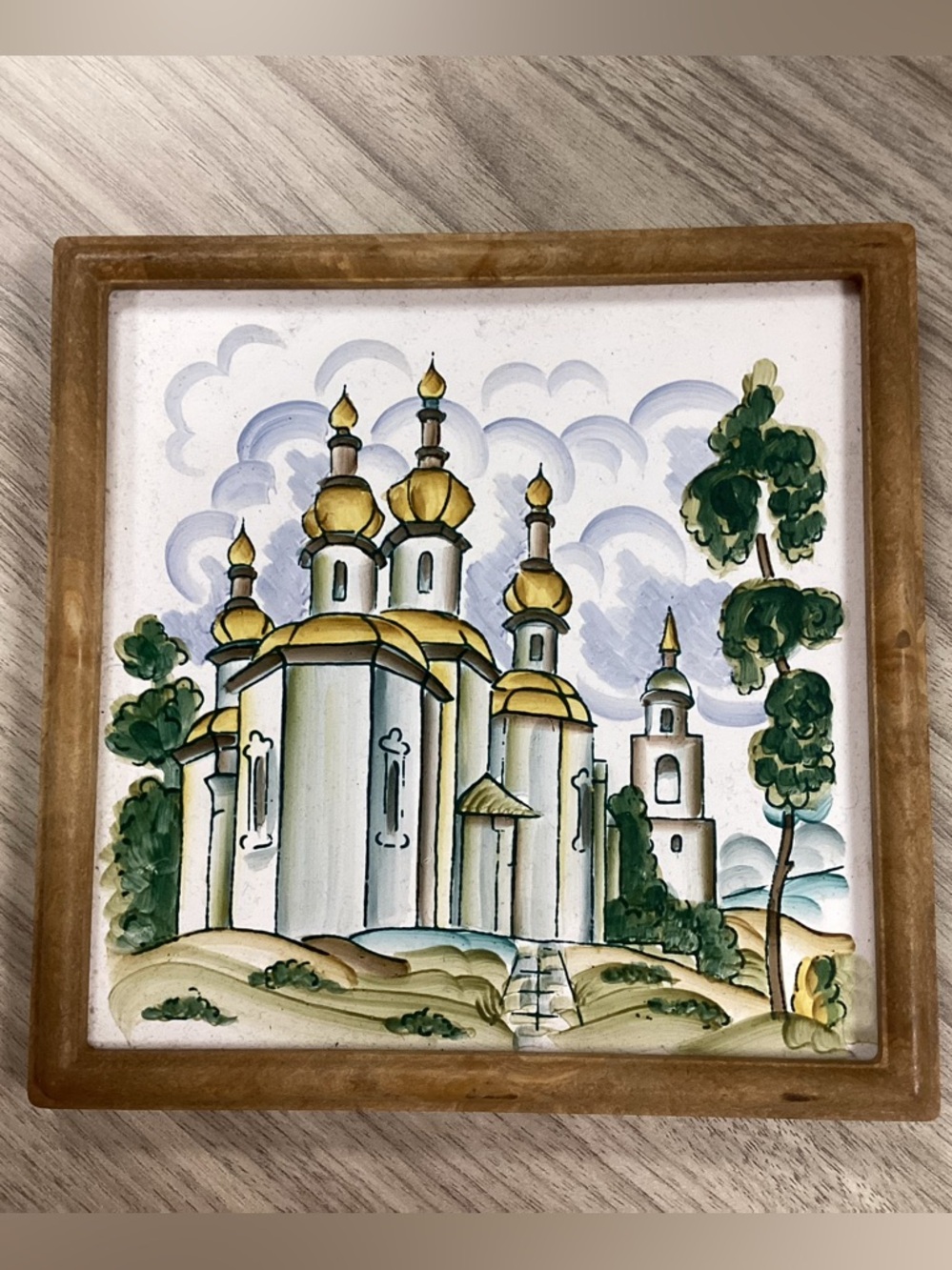 Vintage Soviet- era folk art.